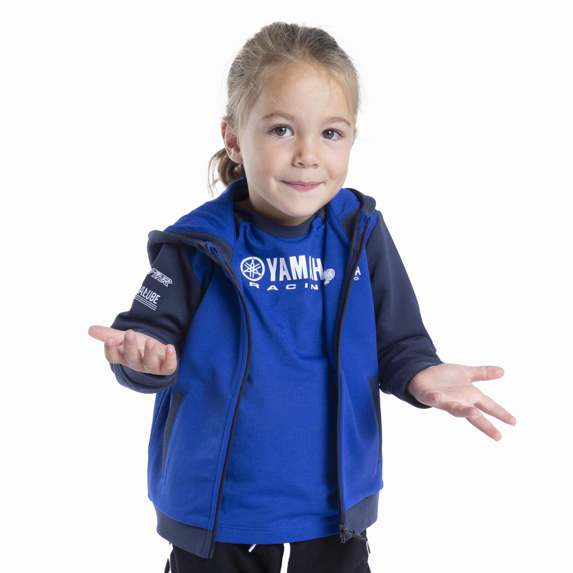Sweat à capuche Paddock Blue pour enfant - Vêtements & marchandises -  Yamaha Motor