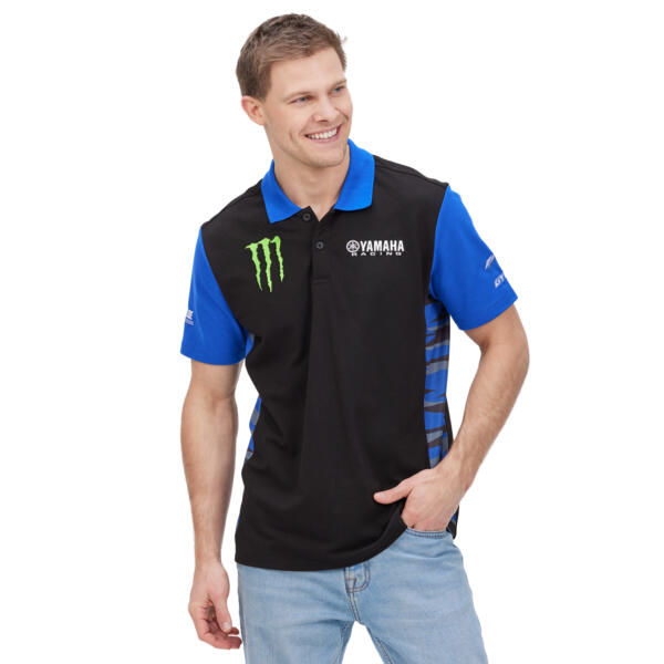 Monster Energy Yamaha Factory MXGP Team Replica Polo Shirt Men Clothing Merchandise Yamaha Motor