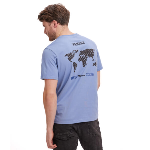 Generisch Enduro Adventure Evolution T-Shirt Uomo - Blu Marino, 100% Cotone, Taglia XXL