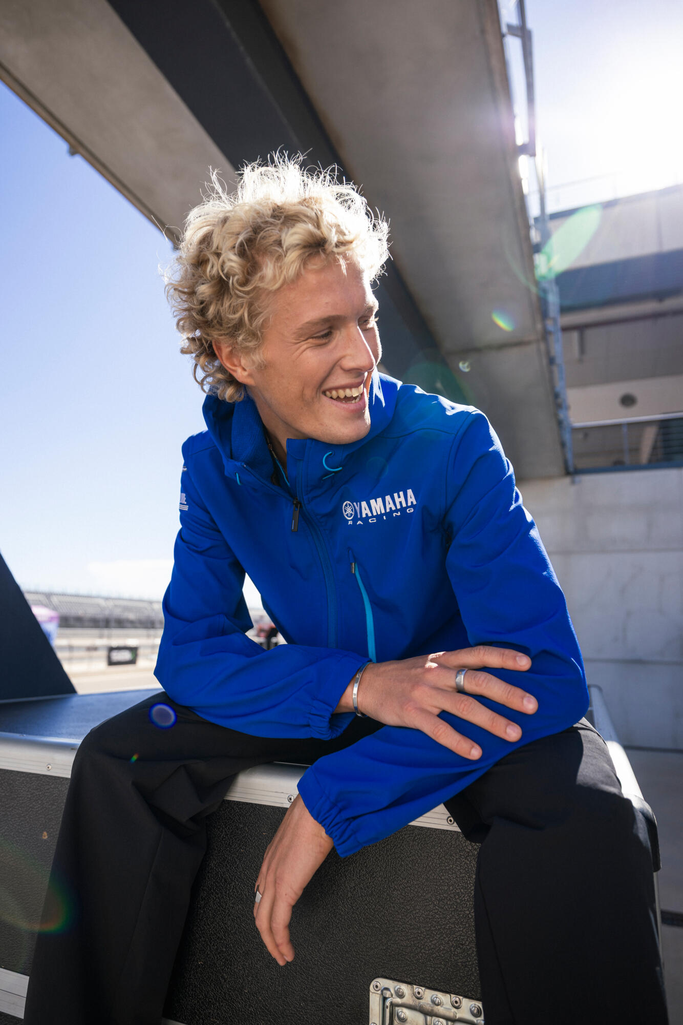 Paddock Blue Team Softshell Jacket Men | Softshell Jacket | Yamaha