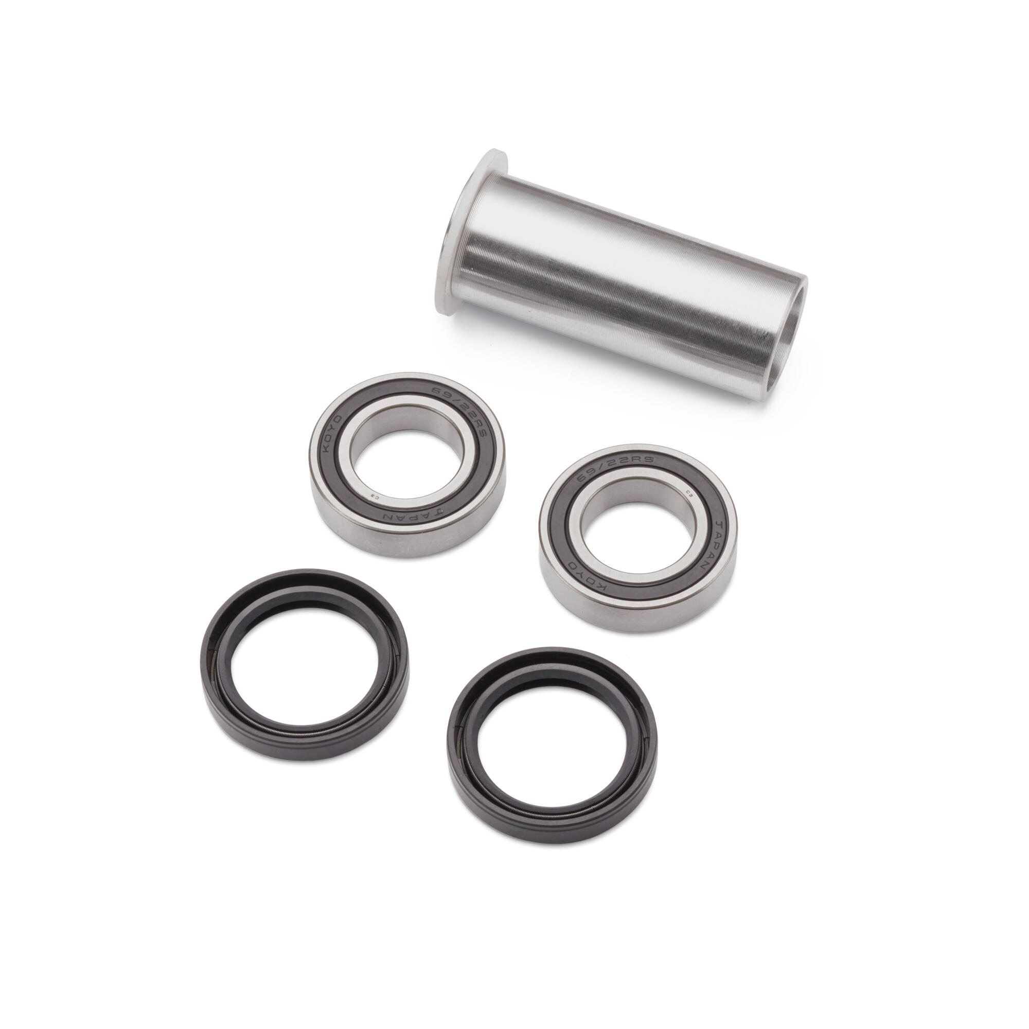 Kit Roulement Roue Avant Pour Tracteur Tondeuse - Compatible Cub Cadet, MTD, Troy-Bilt - Réf. 714-0162, 714-04039