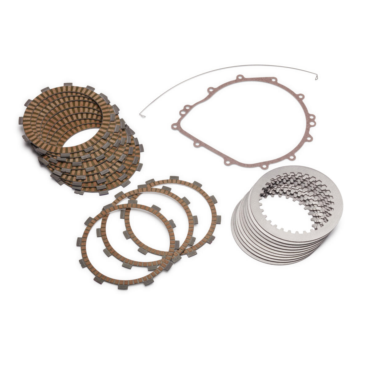 This complete clutch kit includes all the OEM plates and gaskets needed to replace the wear items in the YXZ1000R's clutch