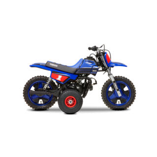 The PW50 little champ pack is perfect for new riders. Equip your bike with this pack, containing training wheels, seat cover and sticker kit, and start creating some great memories and family fun!