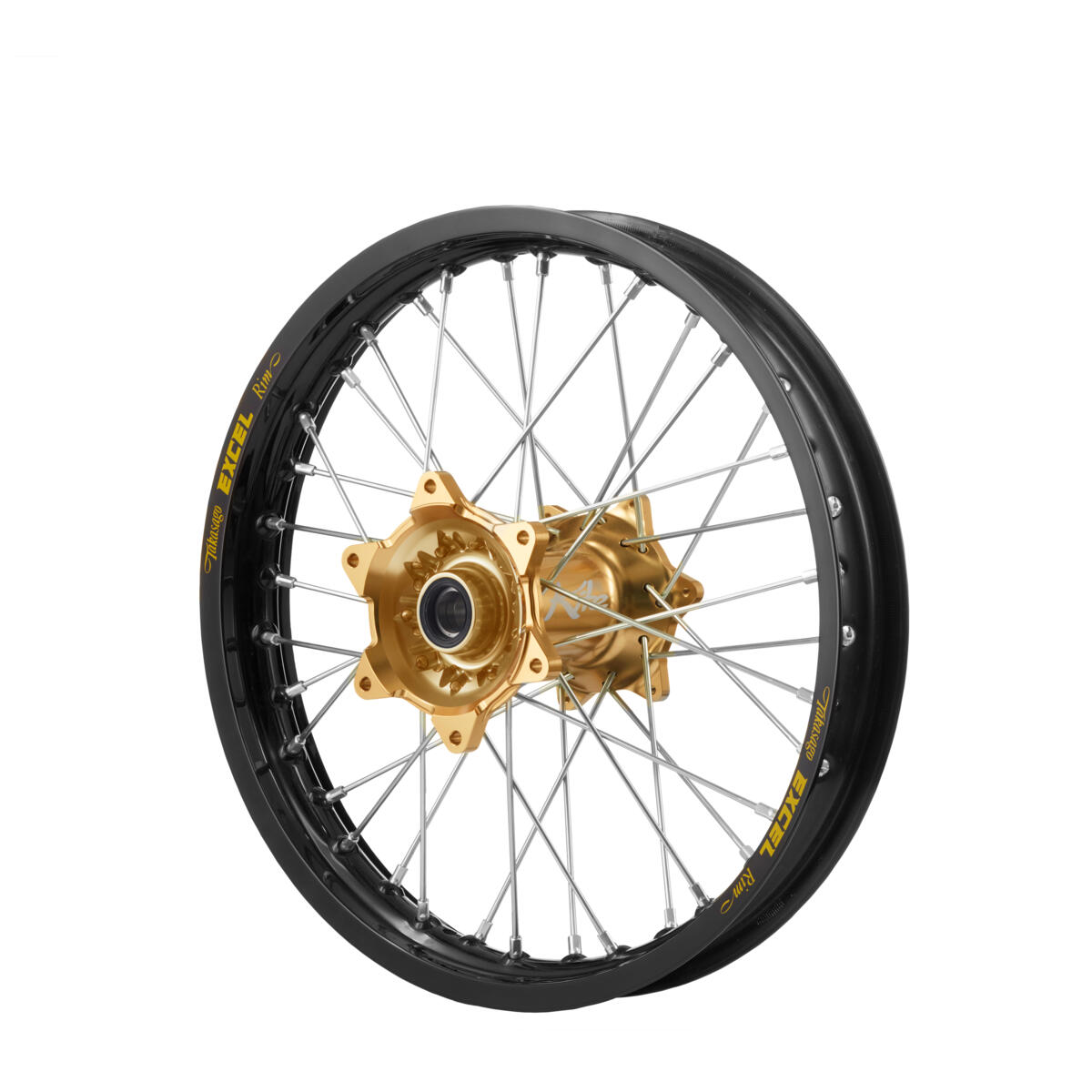Rodas concebidas para campeões! Kit para roda traseira de elevada performance exclusivo idêntico ao utilizado pelas equipas Yamaha Factory Racing.