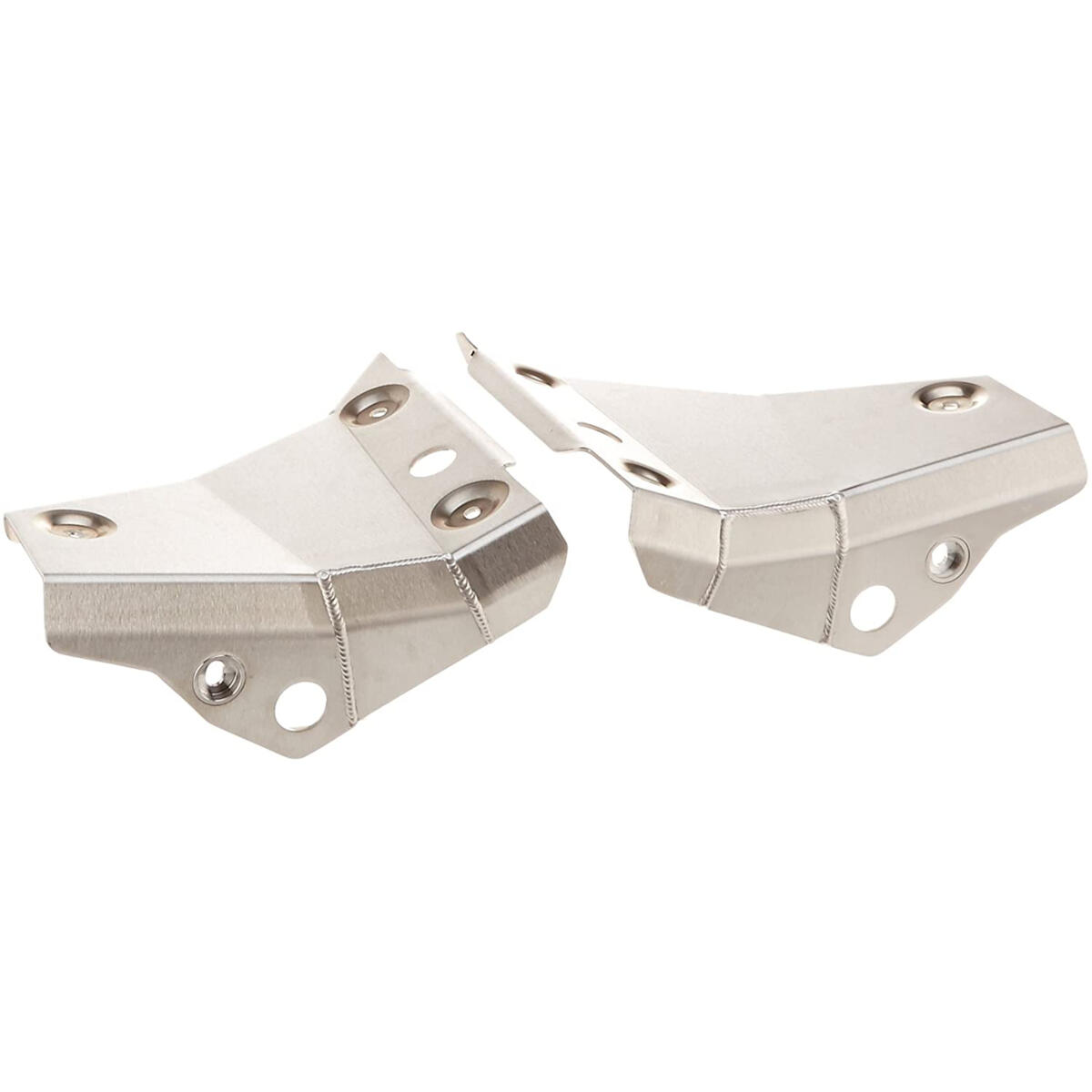 These Front A-Arm Skid Plates provide lightweight, durable protection to lower A-arms from rocks and trees.