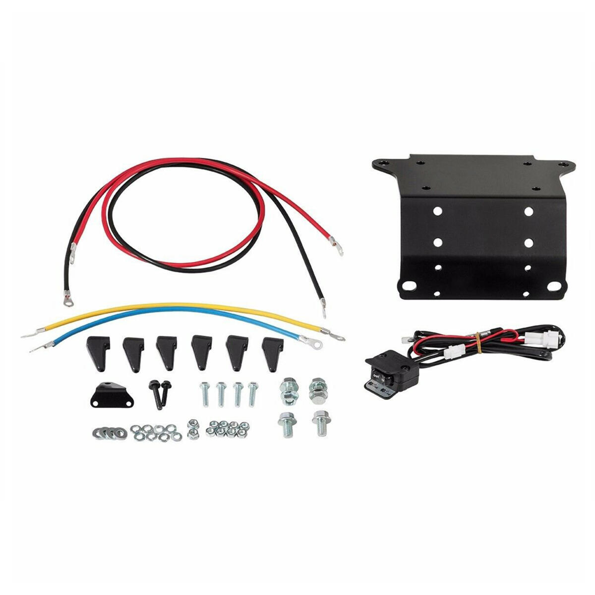 Mount for a perfect fit of your optional WARN® Vantage 2000 or ProVantage 2500 winch.