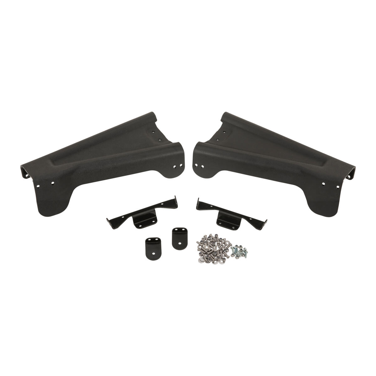These lightweight high-impact plastic (HMWPE) guards provide additional protection to the front A-Arms, steering, and drive components.