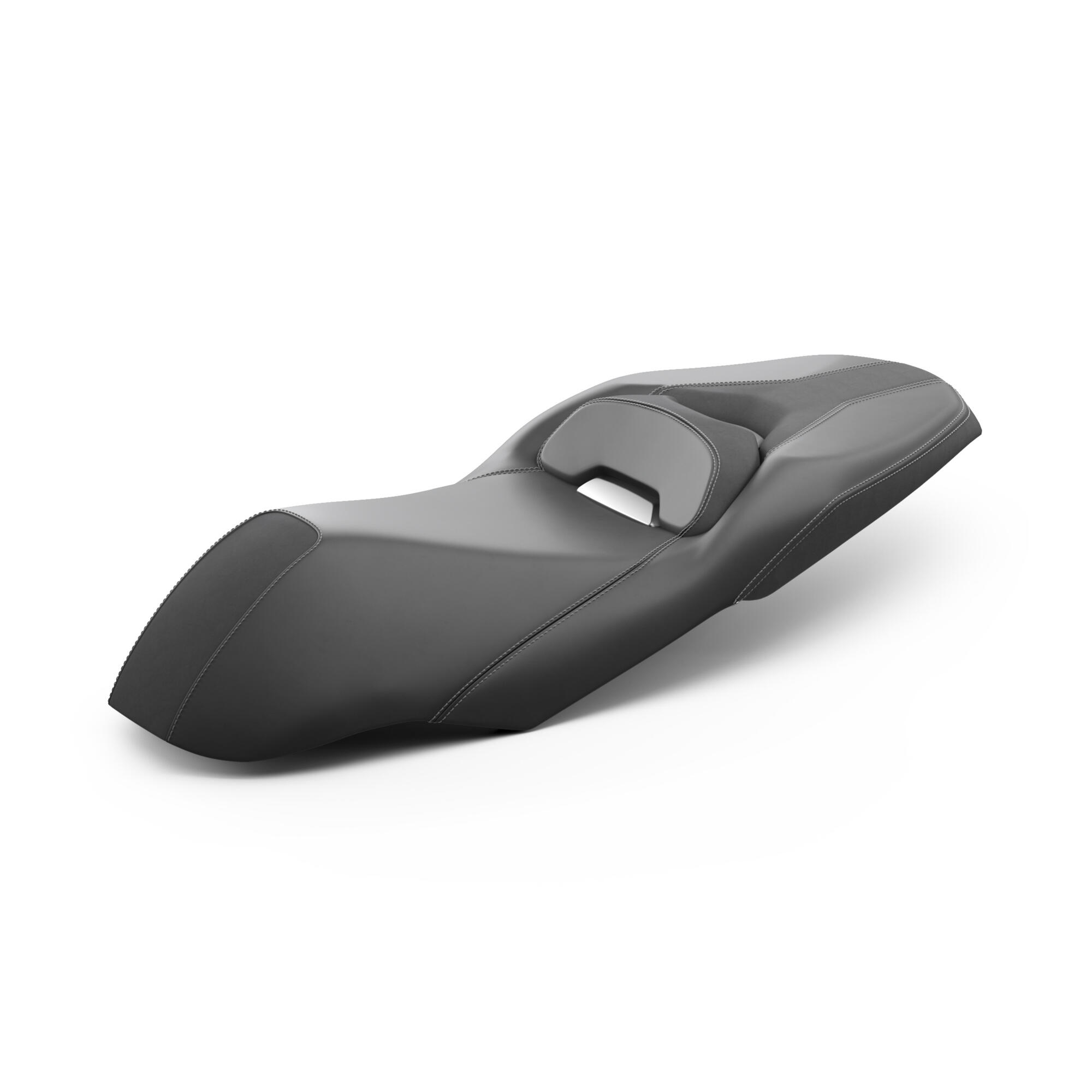 Selle Giant G-1 By Viscount Pour VTT – Cuir Noir, Rétro, Occasion