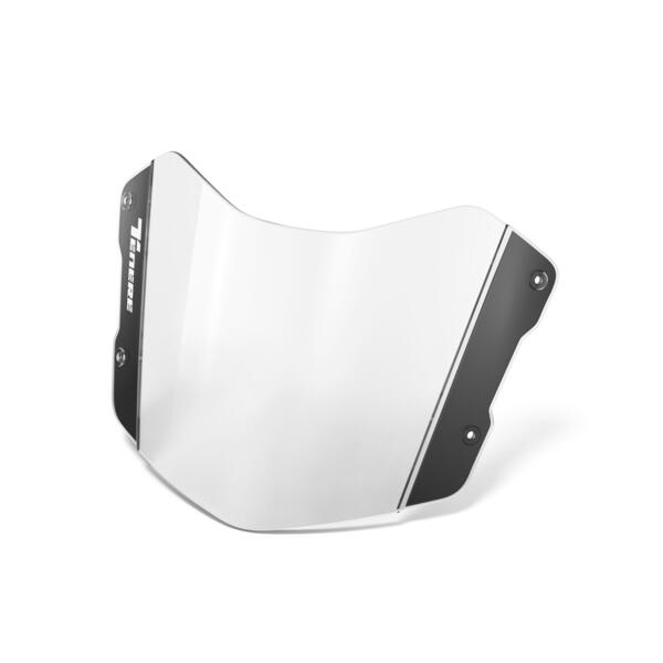 Grille De Protection Phare Moto Yamaha Tenere 700 2019+ - Lot De 3 Protège-Phare Avant En Aluminium Noir