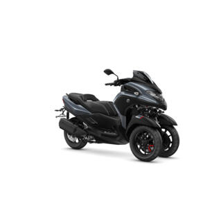 The lightweight and stylish Tricity 300 comes with best-in-class specifications which make it a fashionable and dynamic 3-wheel scooter. For an extra dose of dynamism and even sportier looks, the Sport Pack consists of a scratch-resistant sports screen, minimalistic license plate holder with LED rear license plate light, and aluminium lower foot boards with high-grip rubber pads. Available now from your Yamaha dealer who will be happy to fit these high quality Genuine Accessories to your Tricity 300.