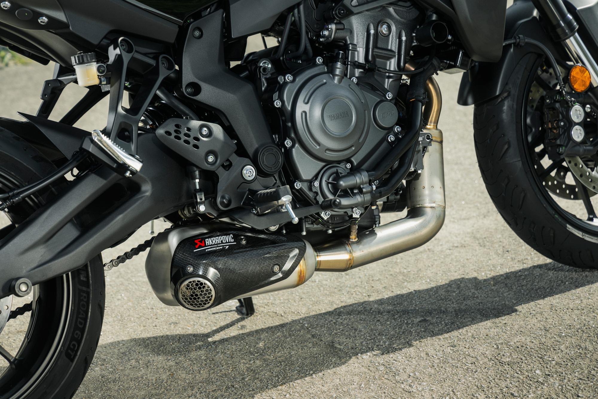 TRACER 7 Full Akrapovič exhaust system - Yamaha Motor