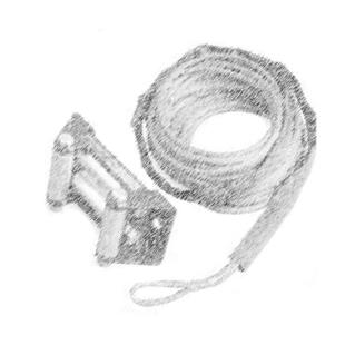 Replacement steel wire rope for WARN® winches.