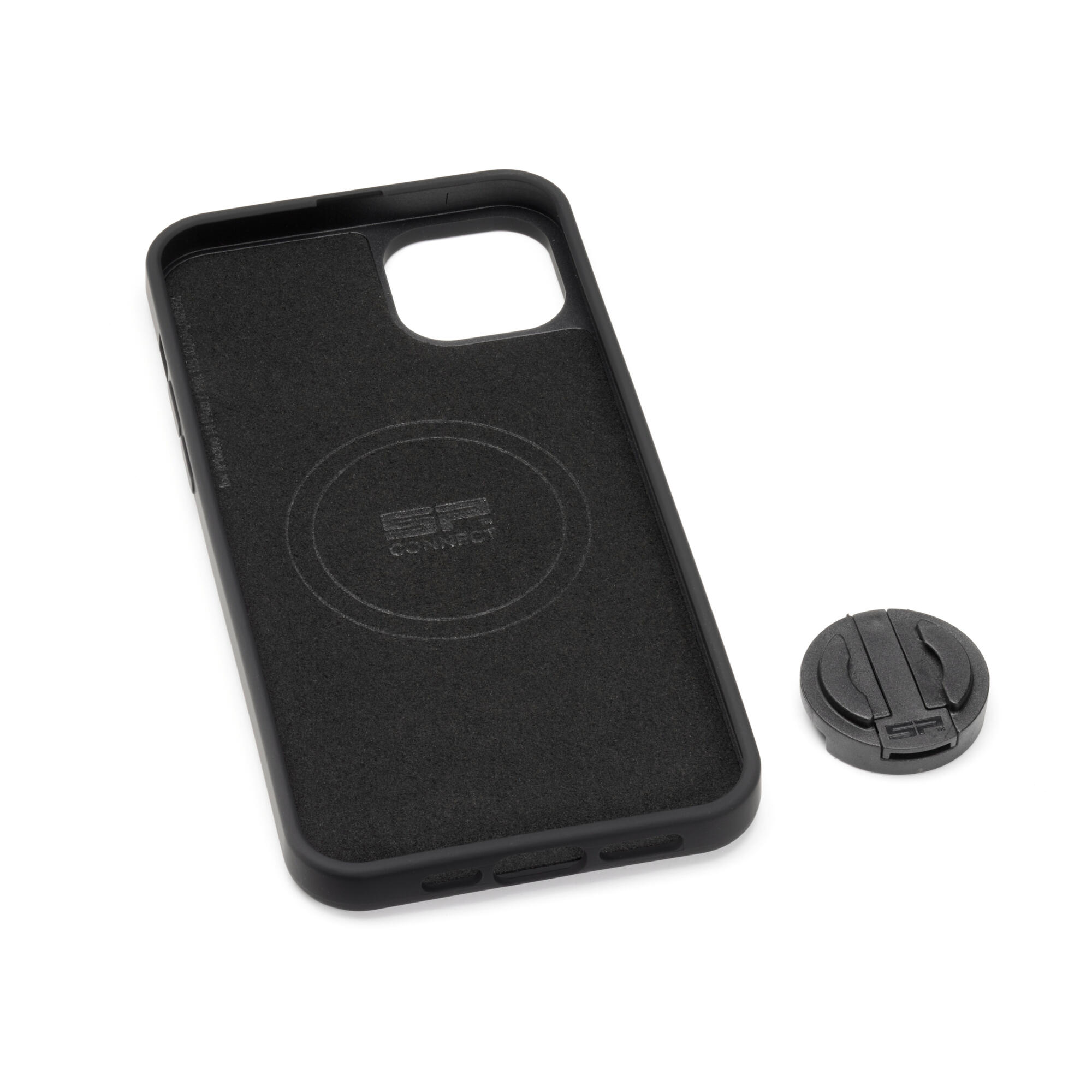 Custodia Antiurto Per IPhone 14/15/16 Pro Max – Compatibile Con Supporto Garmin Per Bici, Attacco Quarter-Turn, Sottile E Sicura