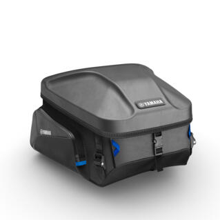 Tas voor op de bagagedrager van zacht materiaal; past op de meeste Yamaha-modellen.