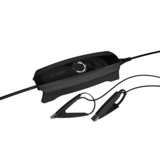 Charger for all types of batteries.  New durable design to make it easy to handle, with unique mounting system on the back for quick connection to CS accessories. It can be left safely connected for long periods during maintenance charging.