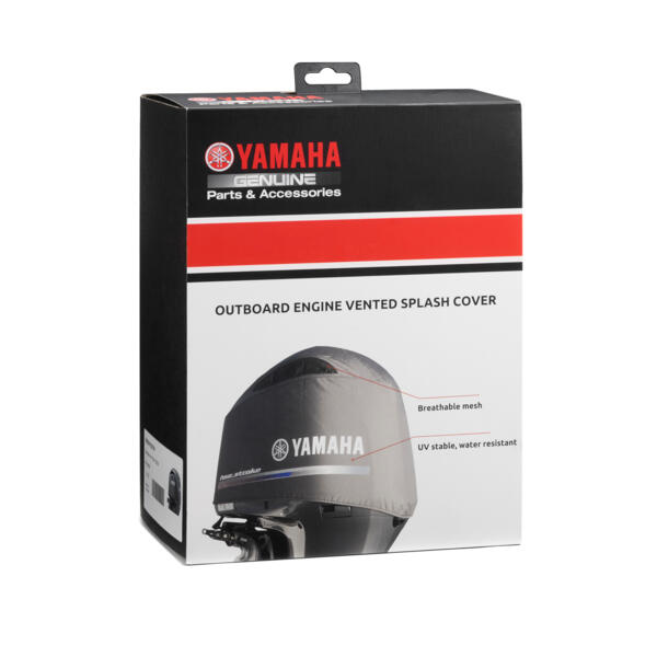 Housse Sur Mesure Pour Moteur Yamaha F4B-F6C (2010-2024) - Tissu Marin 340g, étanche, 38,1 Cm