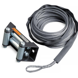 Synthetic replacement rope for the optional WARN® Vantage 3000 and WARN® Provantage 2500/ 3500 winches.