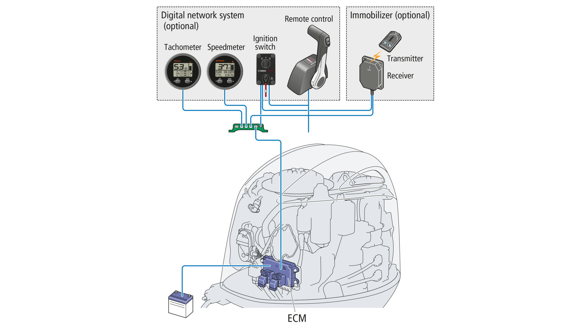 Digital Network System option - clear, accurate information