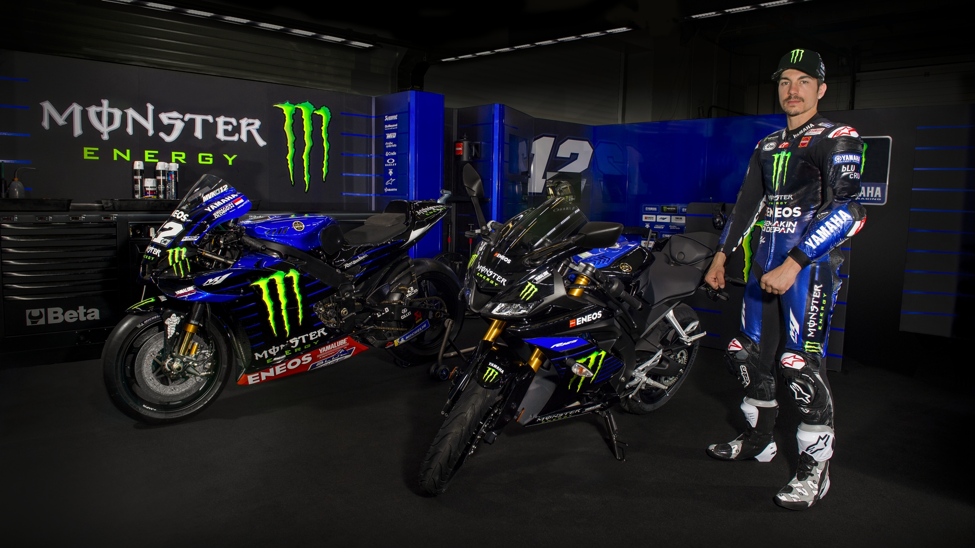 YZF R125 Monster Energy Yamaha MotoGP Edition 