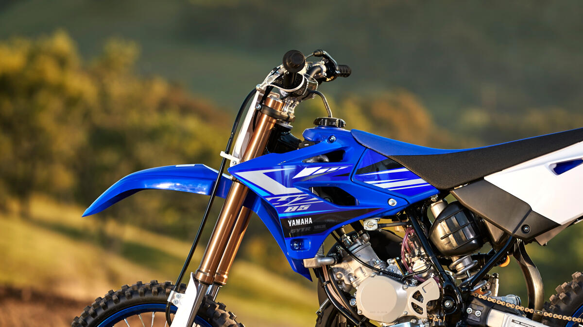 Fork Springs Yamaha YZ 85 with matching Spring rate for the driver # yz85