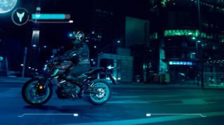 2024 Yamaha MT125 EU Midnight Cyan Action 007 03
