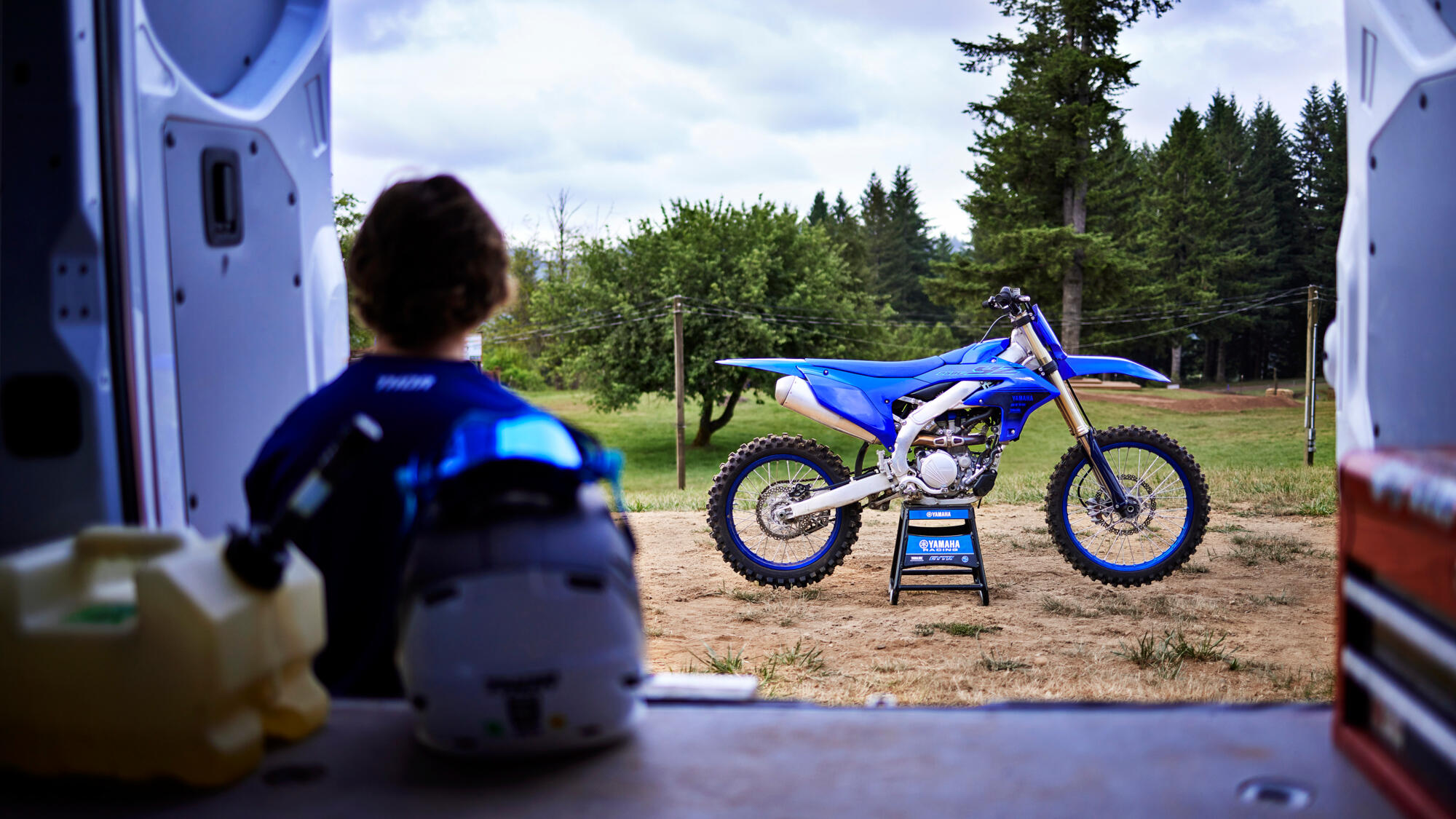 ENJOYシート ライトブルー　YAMAHA YZ250F Yamaha YZ250F 2019 2020 2021 2022 2023 Light blue Plastics