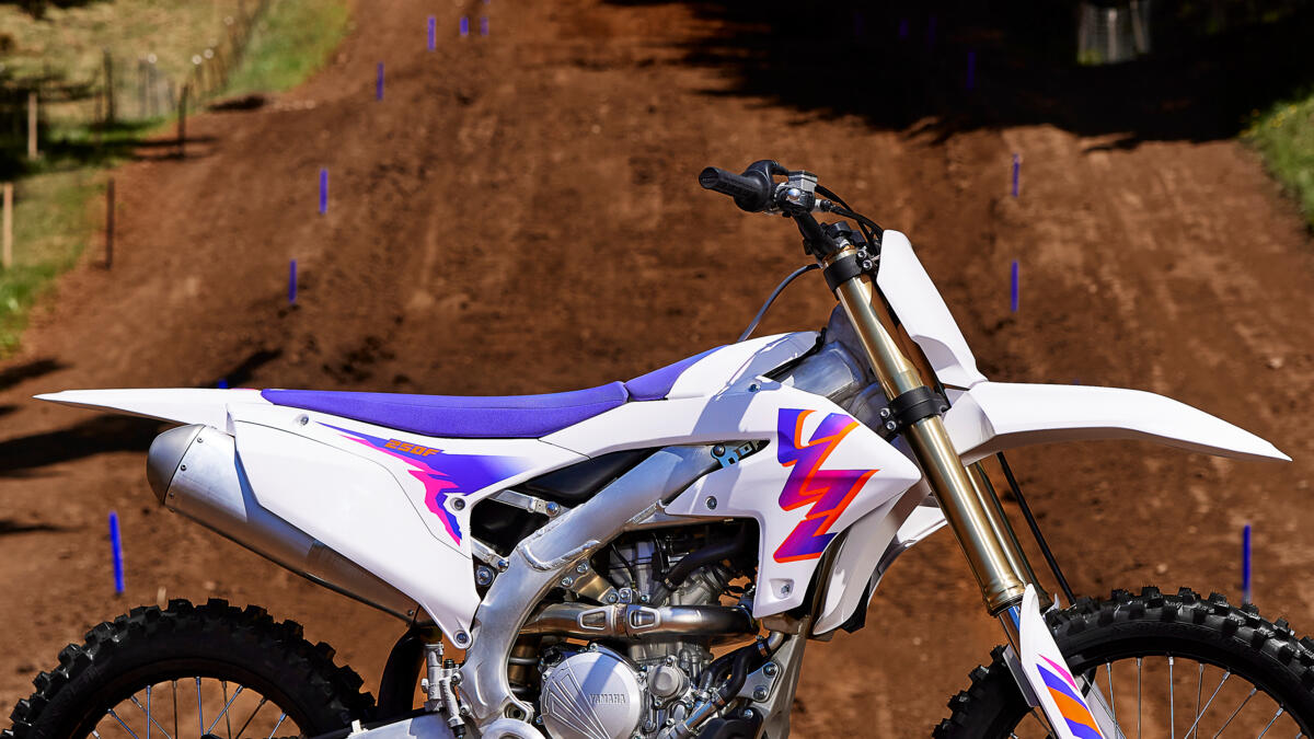 Yamaha YZ250F 50th Anniversary Edition 2024 Features and Technical