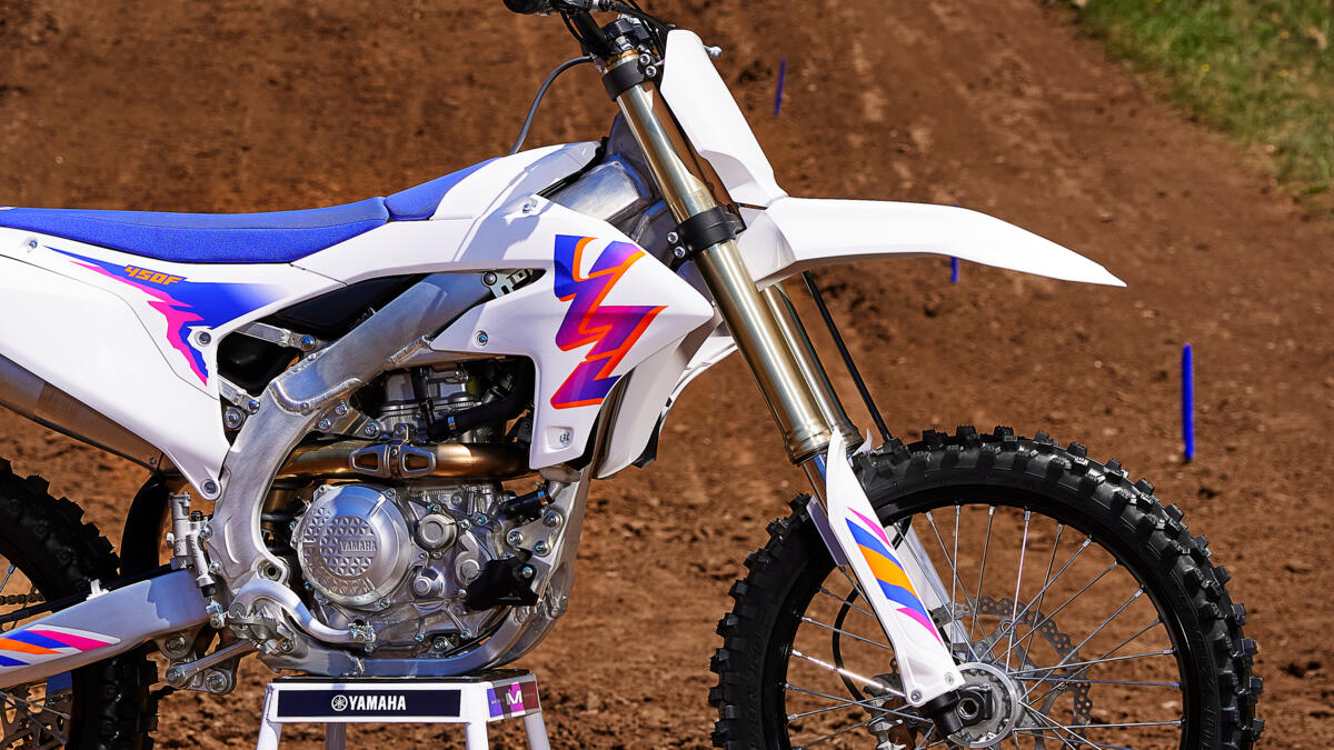 Yamaha YZ450F 50th Anniversary Edition 2024 Features and Technical