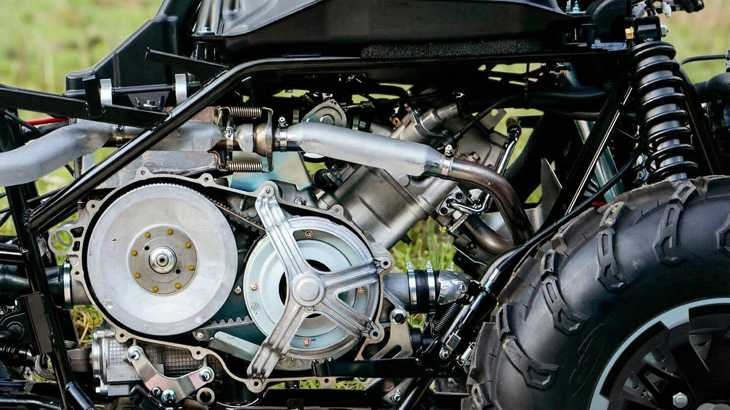 Motor Yamaha EFI s objemom 421 cm3