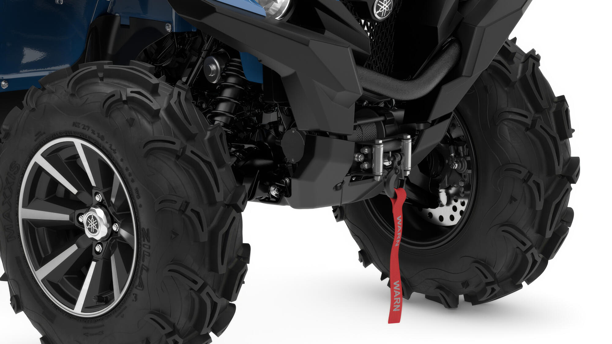 Independent suspension, disc brakes