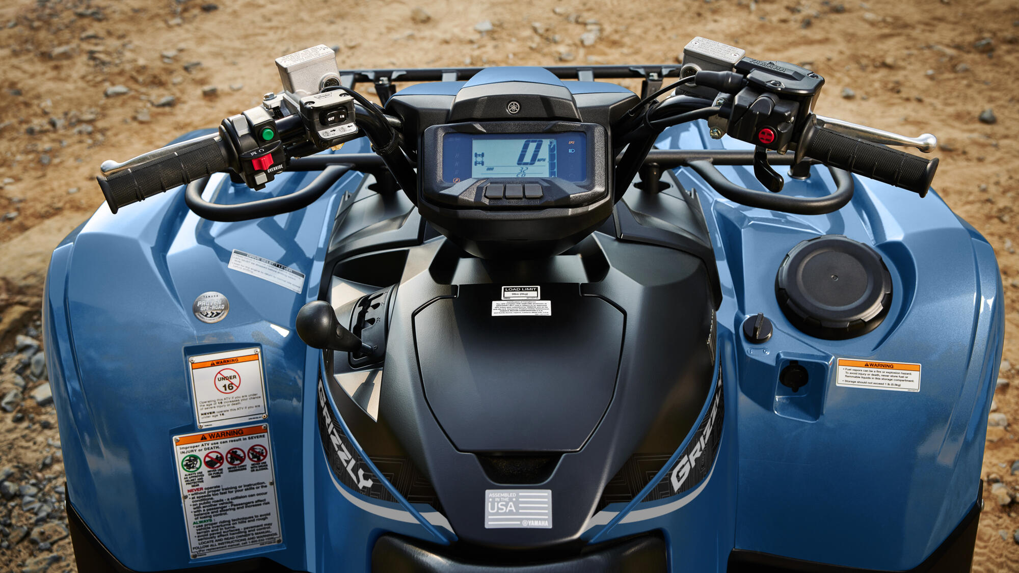 Digital instrumentation, storage compartments